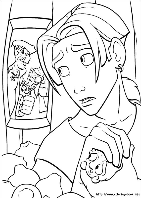 Treasure Planet coloring picture